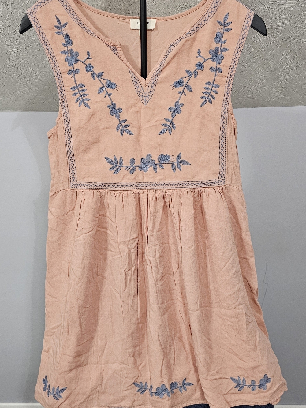 Umgee Dusty Pink Sleeveless Dress Size Small